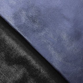 Metallic Stretch Foil Lame On Interlock Knit Fabric SV581662 Navy Blue 4