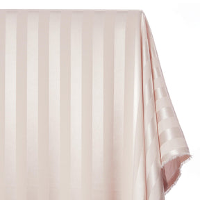 1 Inch Striped Stretch Satin Jacquard Fabric SV581719 Champagne 1