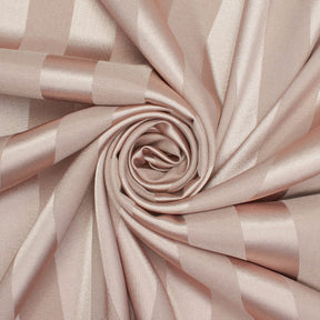 1 Inch Striped Stretch Satin Jacquard Fabric SV581720 Sand 2