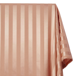 1 Inch Striped Stretch Satin Jacquard Fabric SV581722 Nude 1