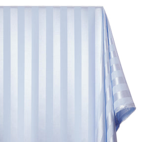 1 Inch Striped Stretch Satin Jacquard Fabric SV581725 Light Blue 1
