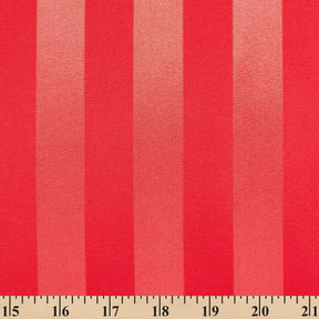 1 Inch Striped Stretch Satin Jacquard Fabric SV581726 Red 3