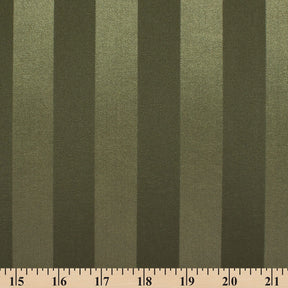 1 Inch Striped Stretch Satin Jacquard Fabric SV581728 Olive 3