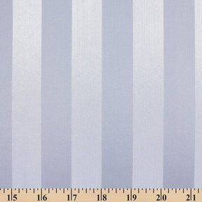 1 Inch Striped Stretch Satin Jacquard Fabric SV581731 Silver 3