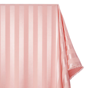 1 Inch Striped Stretch Satin Jacquard Fabric SV581732 Peach 1
