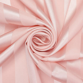 1 Inch Striped Stretch Satin Jacquard Fabric SV581732 Peach 2