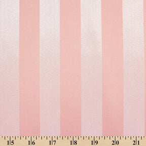 1 Inch Striped Stretch Satin Jacquard Fabric SV581732 Peach 3
