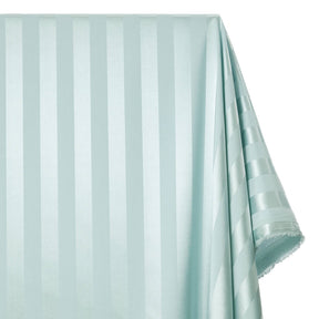 1 Inch Striped Stretch Satin Jacquard Fabric SV581734 Sage 1