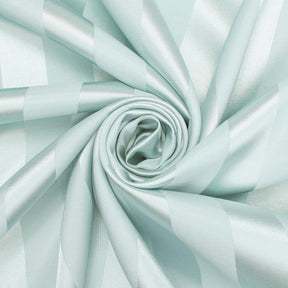 1 Inch Striped Stretch Satin Jacquard Fabric SV581734 Sage 2