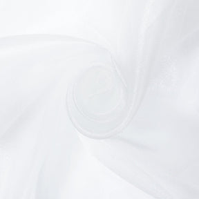 Princess Polyester Bridal Organza Fabric SV581765 White Image A2