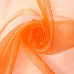 Princess Polyester Bridal Organza Fabric SV581772 Orange A2