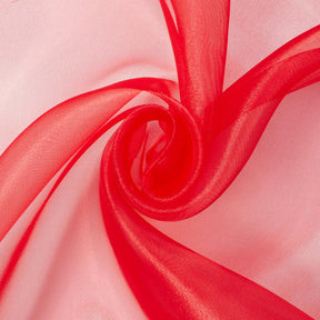 Princess Polyester Bridal Organza Fabric SV581776 Red A2