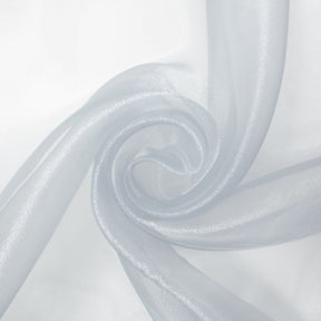 Princess Polyester Bridal Organza Fabric SV581781 Silver Image A2