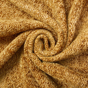 Seattle Woven Polyester Chenille Upholstery Fabric SV581866 Gold A2
