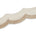3 Inch Scalloped Regal Rhinestones Beads Metallic Cording On Polyester Mesh Trim SV581899 Champagne A2
