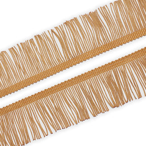 2 Inch Chainette Fringe Trim SV581926 Antique Gold 1