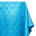 Rose Jacquard Satin Fabric Image SV582001 Turquoise A1 