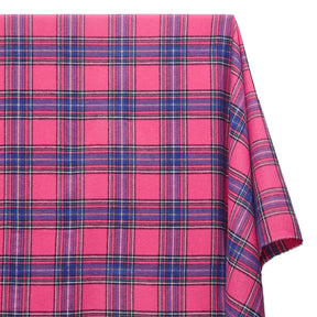 Metallic Tartan Plaid Yarn Dyed Brushed Cotton Flannel Design 13 Fabric SV582105 A1
