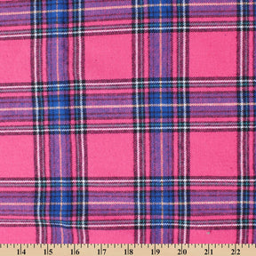 Metallic Tartan Plaid Yarn Dyed Brushed Cotton Flannel Design 13 Fabric SV582105 A9
