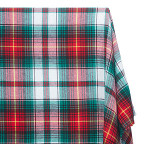 Tartan Plaid Yarn Dyed Brushed Cotton Flannel Design 14 Fabric SV582106 A1