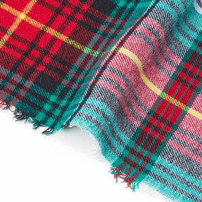 Tartan Plaid Yarn Dyed Brushed Cotton Flannel Design 14 Fabric SV582106 A3