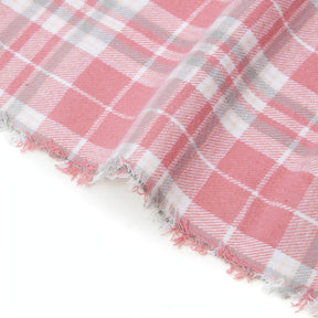 Tartan Plaid Yarn Dyed Brushed Cotton Flannel Design 18 Fabric SV582110 A3