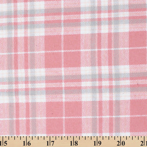 Tartan Plaid Yarn Dyed Brushed Cotton Flannel Design 18 Fabric SV582110 A9