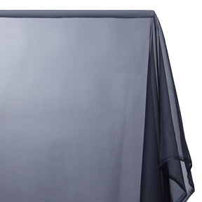 Sheer Voile 118 Inch Fire Retardant Fabric SV570985 Navy Blue A1