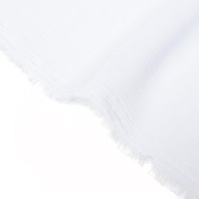 Polyester Crinkle Georgette Fabric SV582314 White Image A3