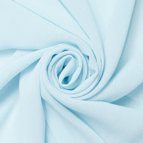 Polyester Crinkle Georgette Fabric SV582315 Light Blue Image A2