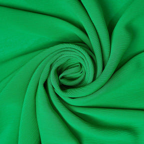 Polyester Crinkle Georgette Fabric SV582316 Kelly Green Image A2