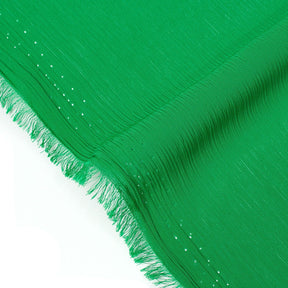 Polyester Crinkle Georgette Fabric SV582316 Kelly Green Image A3