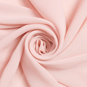 Polyester Crinkle Georgette Fabric SV582318 Blush Image A2