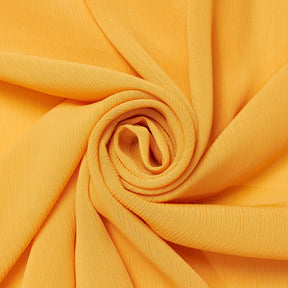 Polyester Crinkle Georgette Fabric SV582320 Gold Image A2