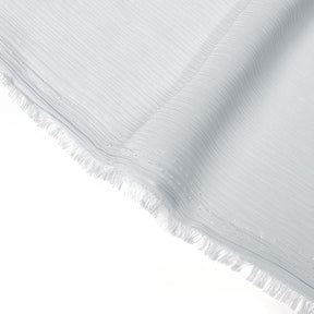 Polyester Crinkle Georgette Fabric SV582324 Silver Image A3