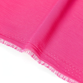 Polyester Crinkle Georgette Fabric SV582326 Fuchsia Image A3