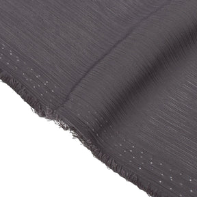 Polyester Crinkle Georgette Fabric SV582329 Charcoal Grey Image A3