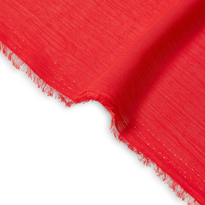 Polyester Crinkle Georgette Fabric SV582332 Red Image A3