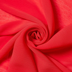 Polyester Crinkle Georgette Fabric SV582332 Red Image A2