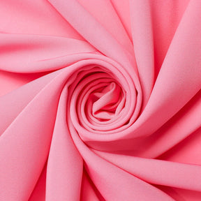 Polyester Crinkle Pebble Moss Crepe Fabric SV582335 Coral Image A2