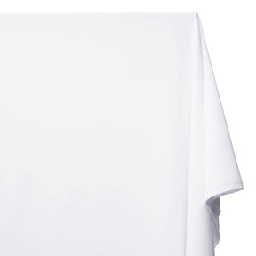 Polyester Crinkle Pebble Moss Crepe Fabric SV582341 White Image A1
