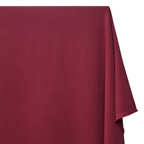 Polyester Crinkle Pebble Moss Crepe Fabric SV582343 Burgundy Image A1