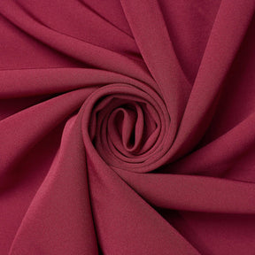 Polyester Crinkle Pebble Moss Crepe Fabric SV582343 Burgundy Image A2