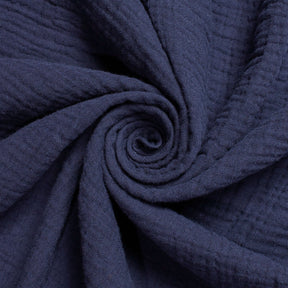 Double Cotton Gauze Fabric SV582460 Navy Blue Image A2