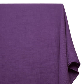 Double Cotton Gauze Fabric SV582463 Purple Image A1
