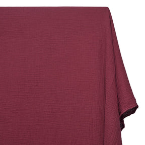 Double Cotton Gauze Fabric SV582464 Burgundy Image A1