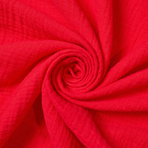 Double Cotton Gauze Fabric SV582465 Red Image A2