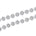 7 8 Inch Wildflower Metallic Rhinestone 25 Yard Trim SV582544 Silver A3