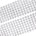 4 25 Inch Lucky Clover Filigree Metallic Studded Lace 10 Yard Trim SV582577 Silver A3