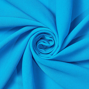 Polyester Crepe Georgette Chiffon Fabric SV582604 Turquoise Image A2